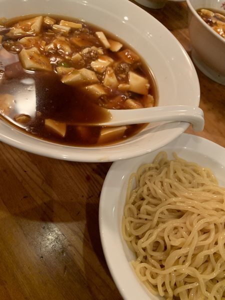 「麻婆つけ麺」@中華つけ麺大王 伊勢佐木町店の写真
