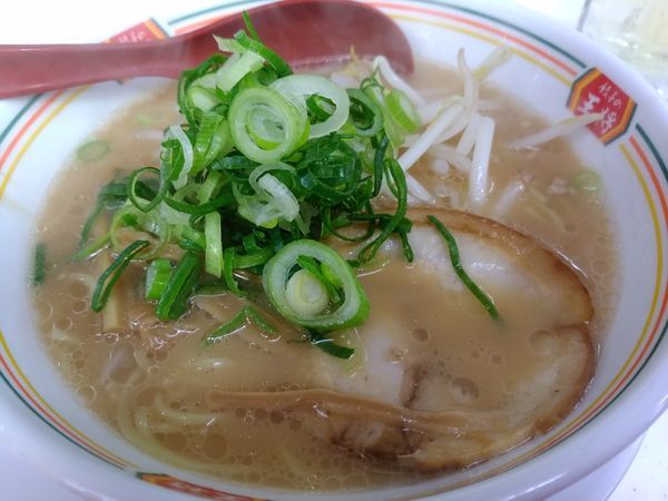「餃子の王将らーめんジャストサイズ３５０円税別」@餃子の王将 福島店の写真