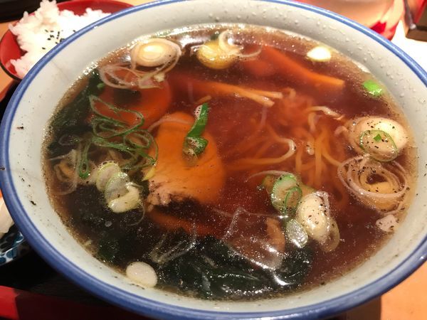 「蕎麦屋の鶏中華  842円」@風笑り家の写真