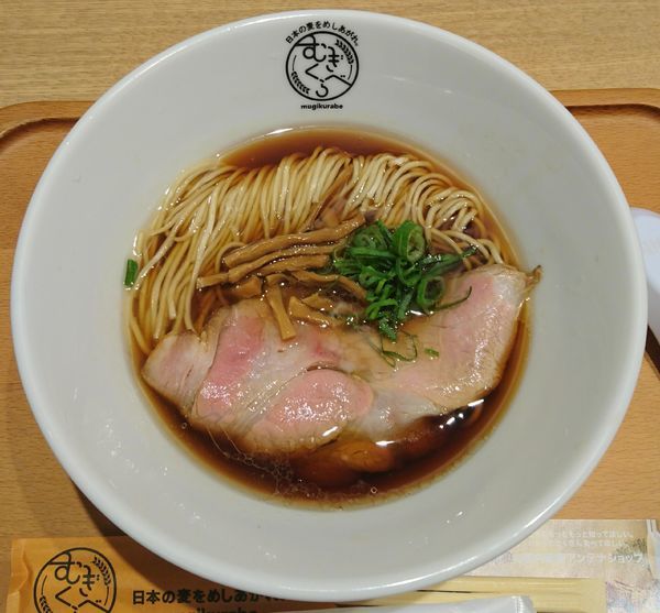 「「呉田・柴崎亭・㐂九八」コラボ 正油そば」@むぎくらべの写真