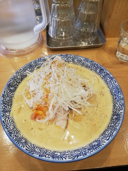 「ごまの辛いそば880円」@中華そば 笑歩の写真