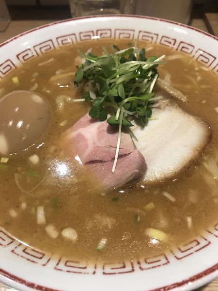 「煮卵蔵出し味噌  すっきり 800円」@きたかた食堂の写真