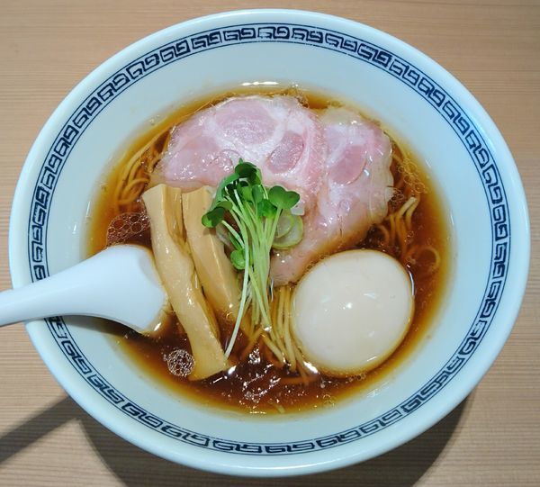 「味玉中華そば」@中華そば ます田の写真