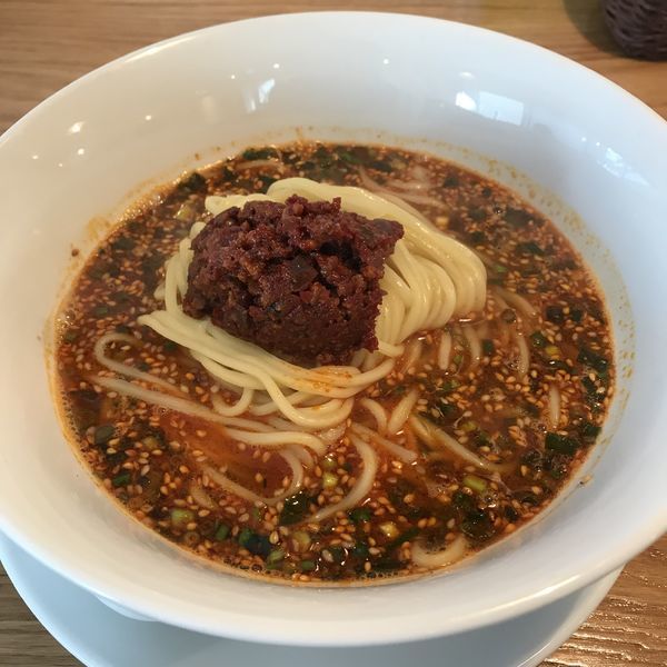 「担々麺（￥750）」@OKUDO 東京 荒木町店の写真