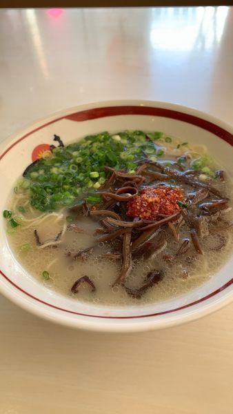 「キクラゲラーメン」@一味ラーメン 久留米合川店の写真