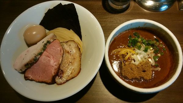 「特製豚骨魚介つけ麺」@つけ麺 一燈の写真