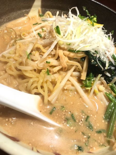 「味噌ラーメン」@俺流塩らーめん 渋谷本店の写真