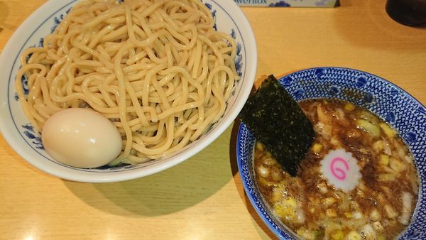 「味玉つけ麺(900円)+特盛(200円)」@くり山の写真