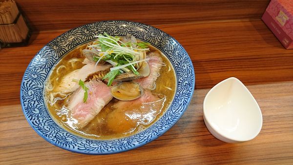 「チャーシュー貝出汁塩そば」@中華そば つの井の写真