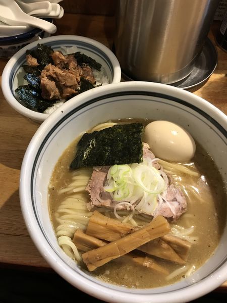 「味玉チャーシュー御飯セット」@こうかいぼうの写真
