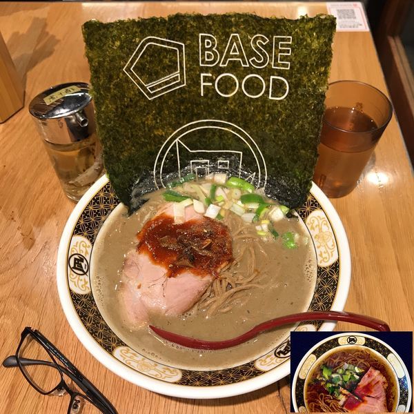 「BASE RAMEN」@すごい煮干ラーメン凪 五反田西口店の写真