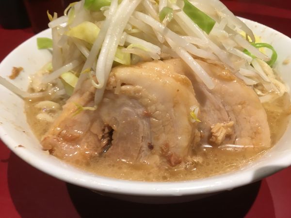 「小(ヤサイマシ)」@ラーメン二郎 荻窪店の写真