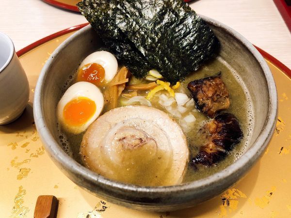 「特製濃厚煮干しそば塩」@麺屋 音 柏店の写真