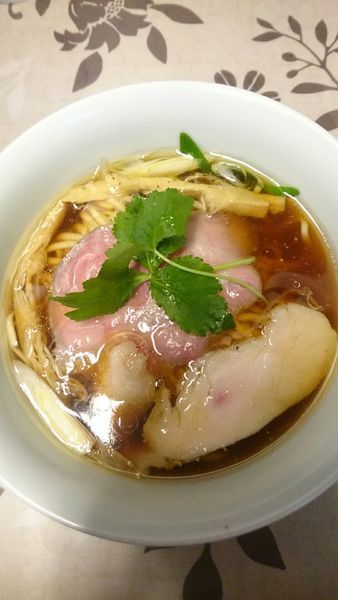 「生醤油らーめん ver鴨   880円」@小烏丸 ramen-laboの写真