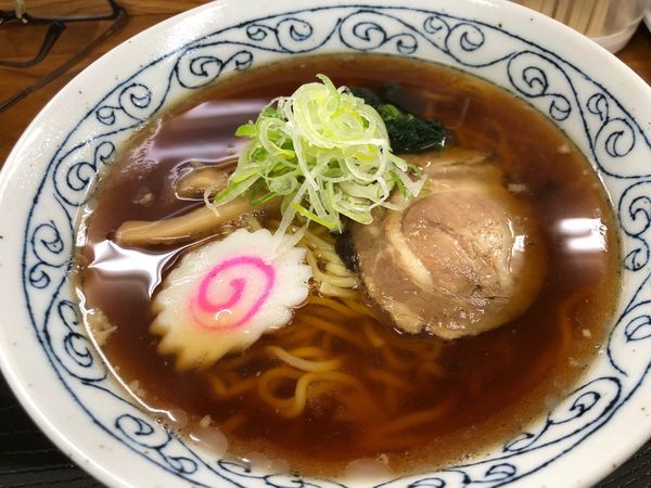 「醤油ラーメン500円」@食事処 松月の写真