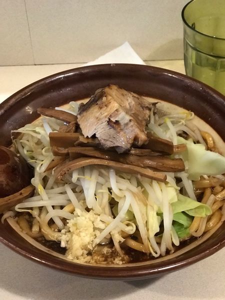 「中華そば 肉入り 740円」@極太清流らーめんの写真