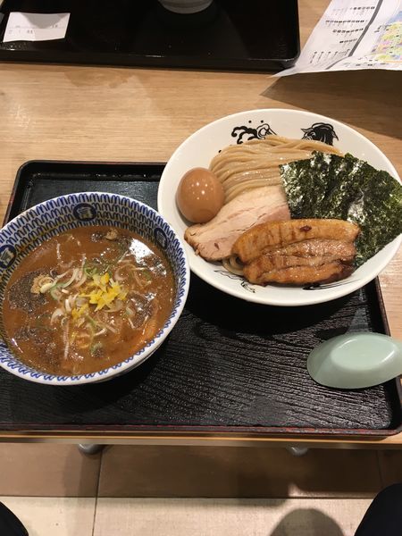「特製つけそば」@松戸富田製麺 三井アウトレットパーク木更津店の写真