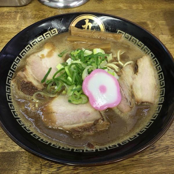 「濃厚中華そば 740円」@中華蕎麦 丸め 東久留米店の写真
