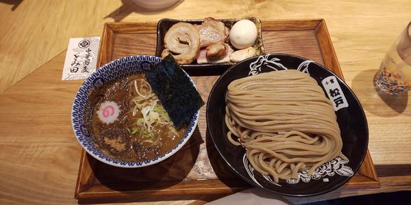 「つけ麺（並）＋特選全部トッピング」@中華蕎麦 とみ田の写真