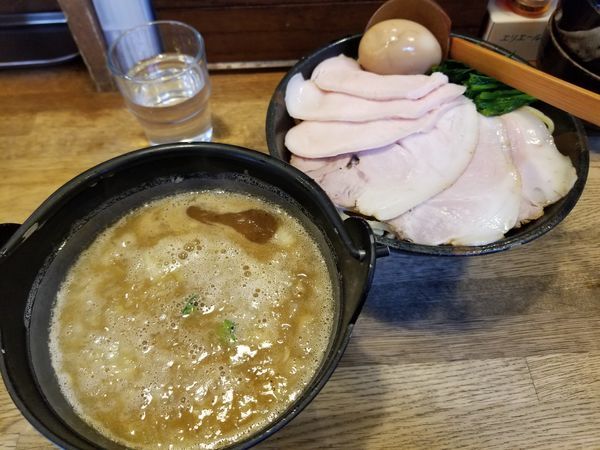 「濃厚鶏白湯つけ麺」@麺屋時茂の写真
