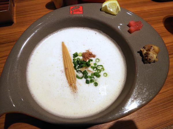 「鶏白湯ラーメンSMALL　730円（外税）」@RAMEN FACTORY TORISETSUの写真