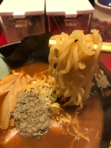「ガッツリ煮干ラーメン 1辛」@南京楼の写真