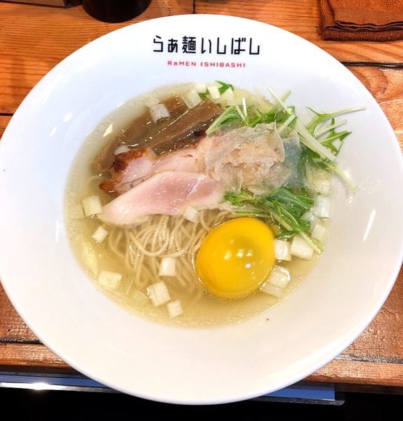 「味玉塩らぁ麺」@らぁ麺 いしばしの写真