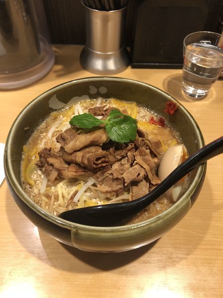 「柚子香る芳醇みそらーめん」@ど・みそ グランデュオ立川店の写真