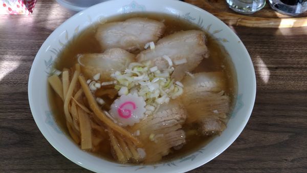「チャーシューメン大盛り」@佐野ラーメン しばちゃんの写真