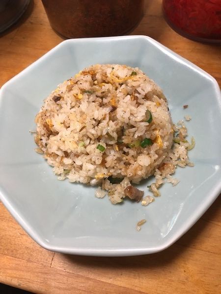 「セット半チャーハン」@博多ラーメン長浜や 上野店の写真