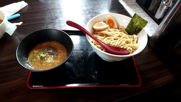 「超濃厚煮干しつけそば+味玉+大盛」@極上煮干し鶏そば やまだ邸の写真