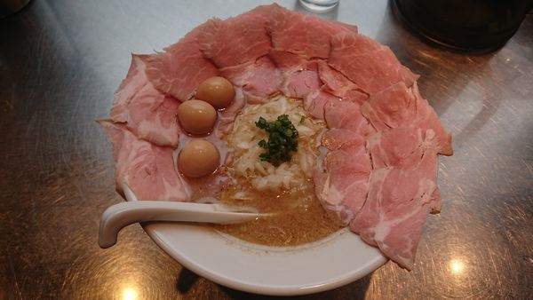 「魚介豚骨(改)さんじ玉SP(おかかチーズバター)」@さんじの写真