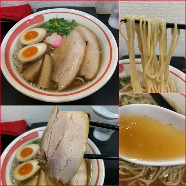 「アゴだし特製醤油らーめん¥1000」@自家製麺SHINの写真