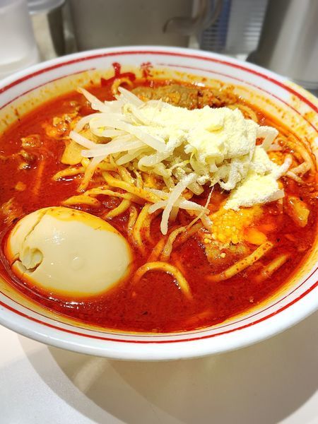 「北極 卵 チーズ」@蒙古タンメン中本 横浜店の写真