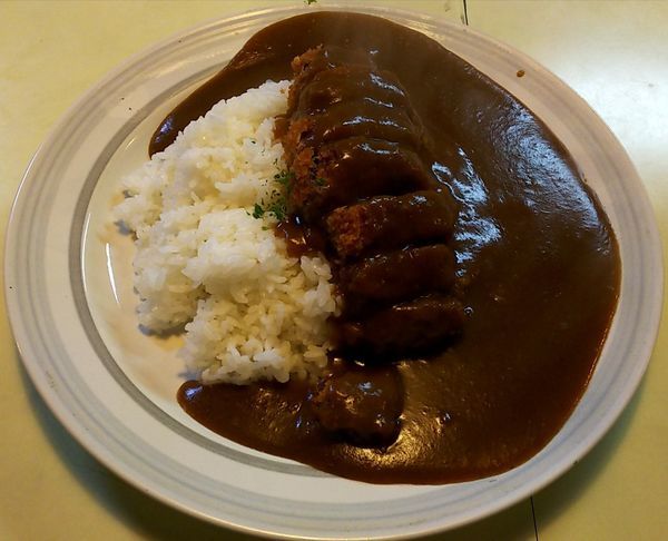 「牛カツカレー(大盛り) ¥2250」@ブルドッグの写真