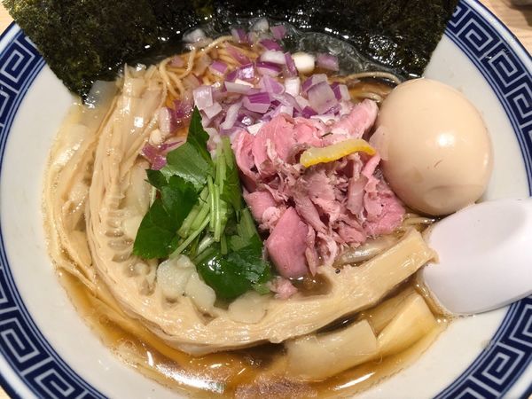 「限定 特製アゴ煮干し 1100円」@中華そば 竹むらの写真