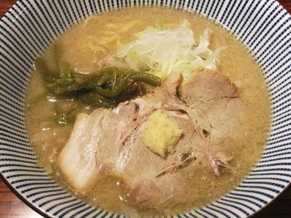 「味噌（800円）」@灼味噌らーめん 八堂八の写真