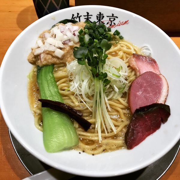 「鶏ホタテそば」@竹末東京プレミアムの写真