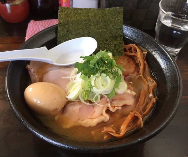 「鶏濃麺＋特製トッピング」@濃麺 海月の写真