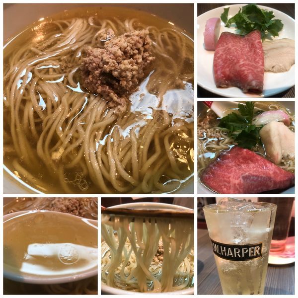「【限定】4年そば1300円＋ビール 他」@柳麺 呉田-goden-の写真