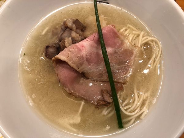 「限定 牛白湯ロカボ麺Ver. カラスミ丼セット 1000円」@むぎくらべの写真