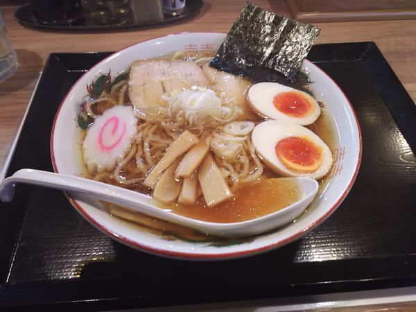 「味玉・中華そば」@中華そば 金ちゃんの写真