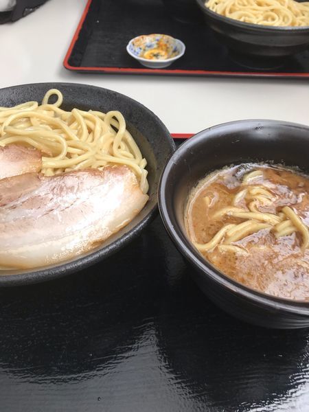「つけ麺 半肉増し」@つけめん・らあめん 福は内の写真