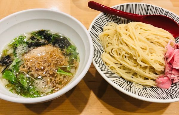 「塩つけ麺（並￥880）」@焼きあご塩らー麺 たかはし 銀座店の写真