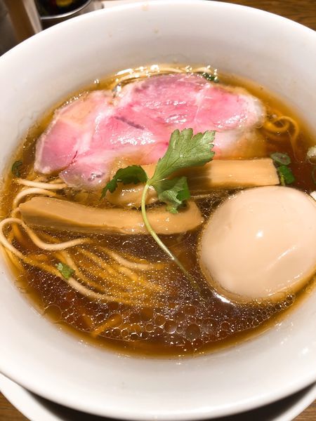 「味玉醤油そば ¥870」@中華そば 二階堂の写真