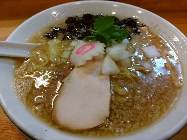 「塩煮干しそば７５０円」@中華そば ムタヒロ 大阪福島店の写真