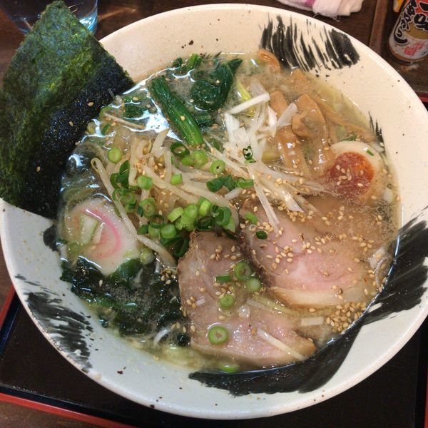 「あっさりラーメン（塩）690円」@Cucina とちの木の写真