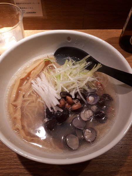 「(限定)十三湖寒しじみ塩ラーメン750円」@中華そば 桃李の写真