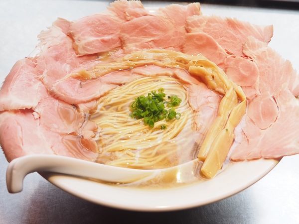 「塩 肉まし」@さんじの写真