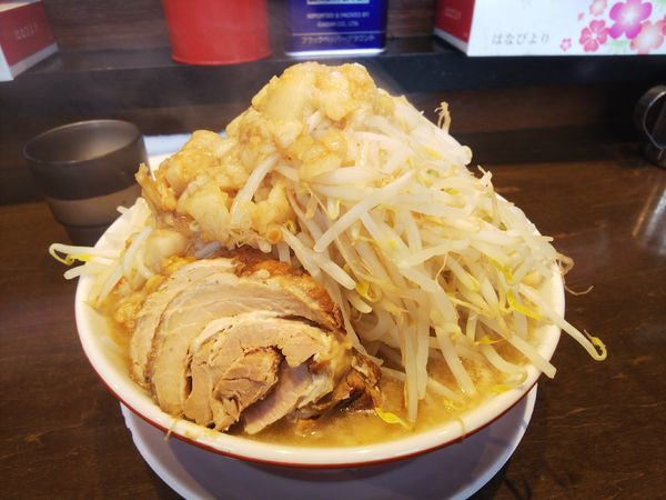 「ラーメン150㌘750円」@らーめん男盛の写真